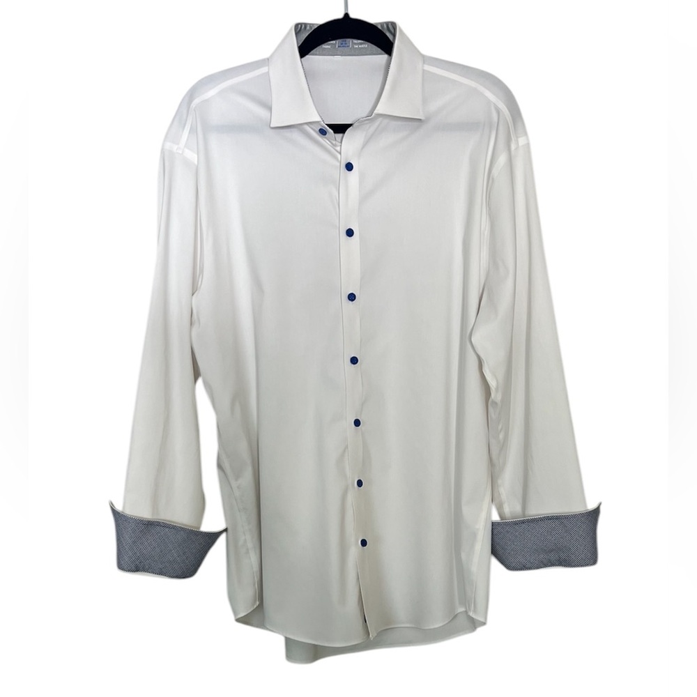 Twillory Performance Fabric Tailored Fit Mens 17.5 34-35
